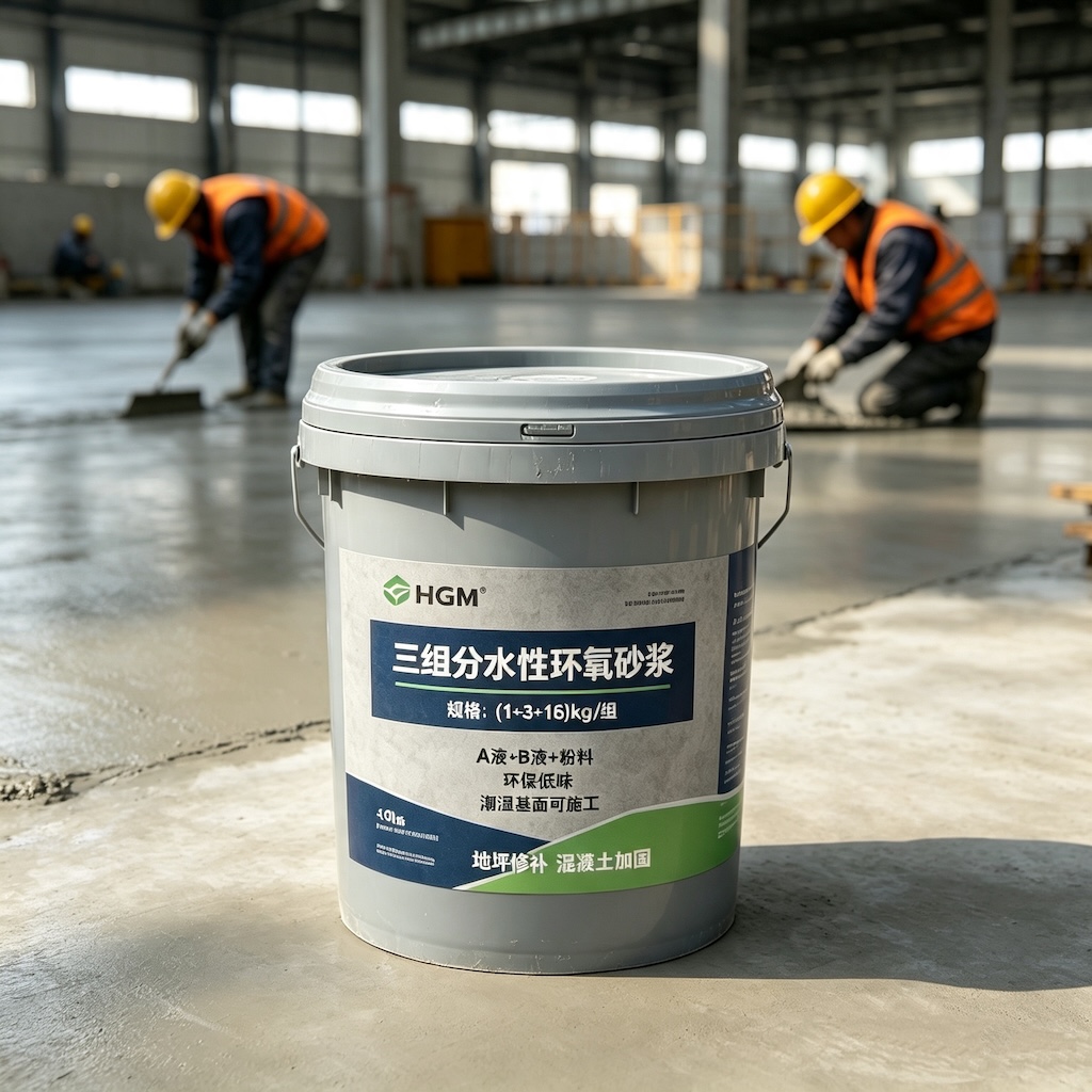 新罗三组份水性环氧砂浆